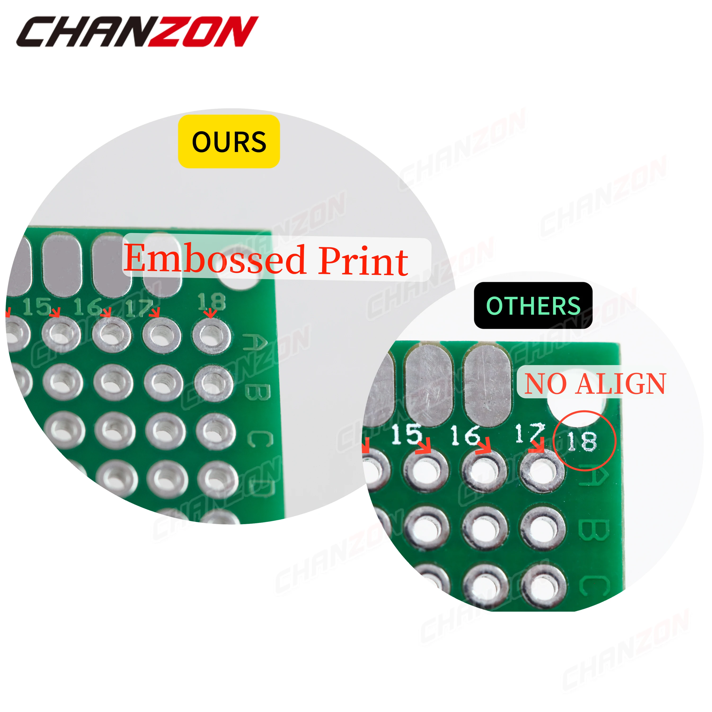 20 Pcs ( 2X8 3X7 4X6 5X7 ) Double Sided Printed Universal Circuit PCB Board Tinned FR4 Protoboard Prototype Perfboard Kit Set