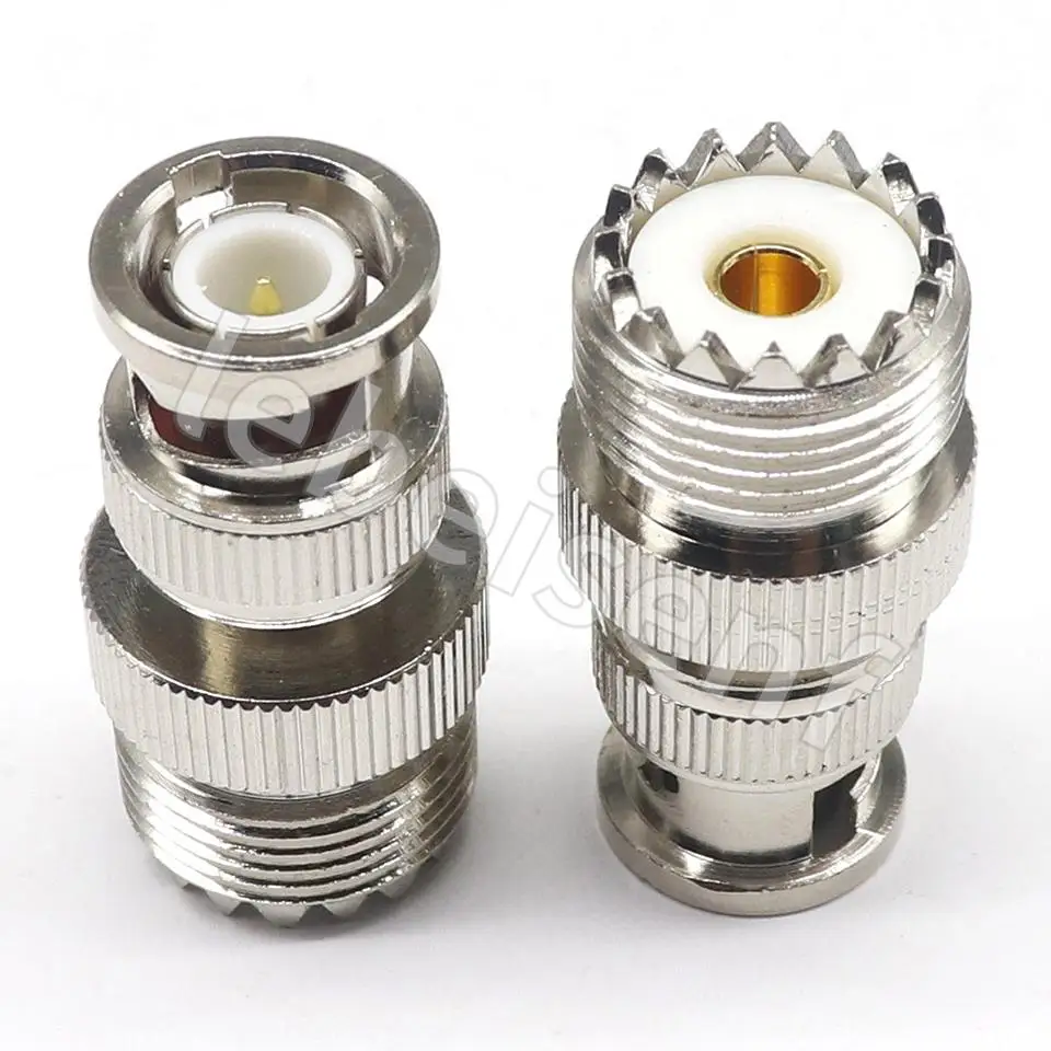 BNC male to SO239 UHF female BNC male to UHF female BNC-J/SMA-K walkie-talkie adapter all copper