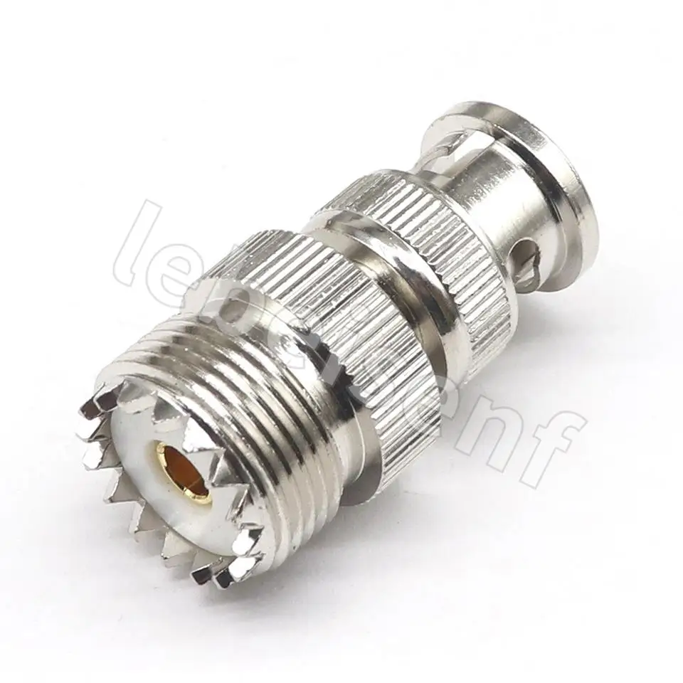 BNC male to SO239 UHF female BNC male to UHF female BNC-J/SMA-K walkie-talkie adapter all copper