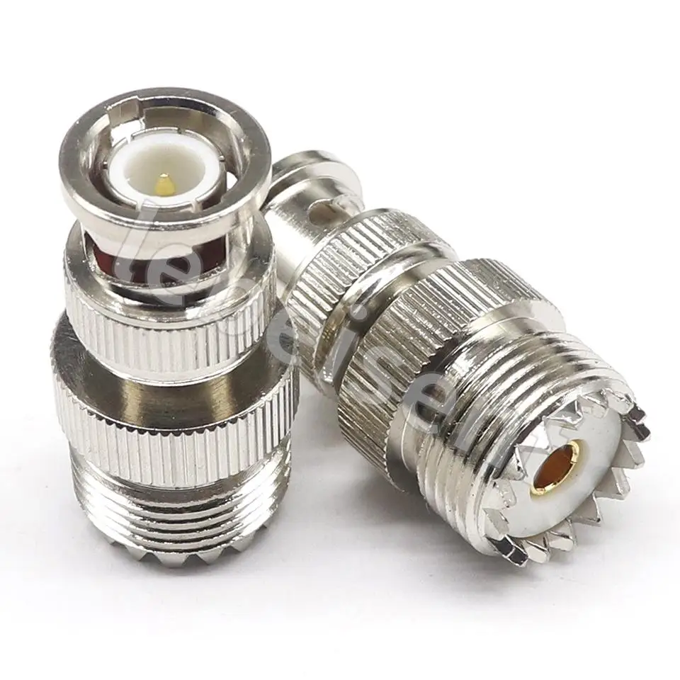 BNC male to SO239 UHF female BNC male to UHF female BNC-J/SMA-K walkie-talkie adapter all copper