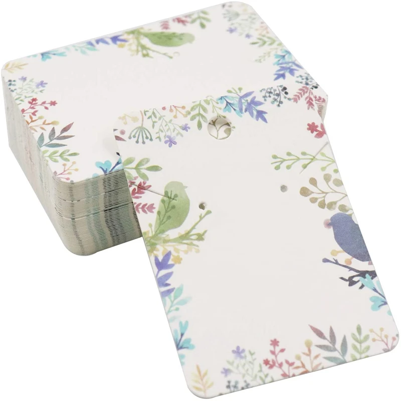 50pcs 30pcs 7X10cm Jewelry Necklace Card Earring Holder Paperboard Cardboard for Jewelry Packing Supply Display Small Businesses