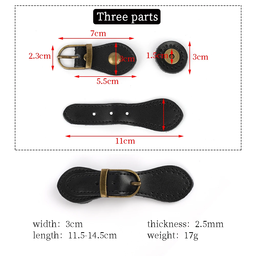 Leather Bag Clasp Metal Snap Bronze Hasp Buckle Wallet Handbag Button Magnetic Closure Replacement Bag Accessories