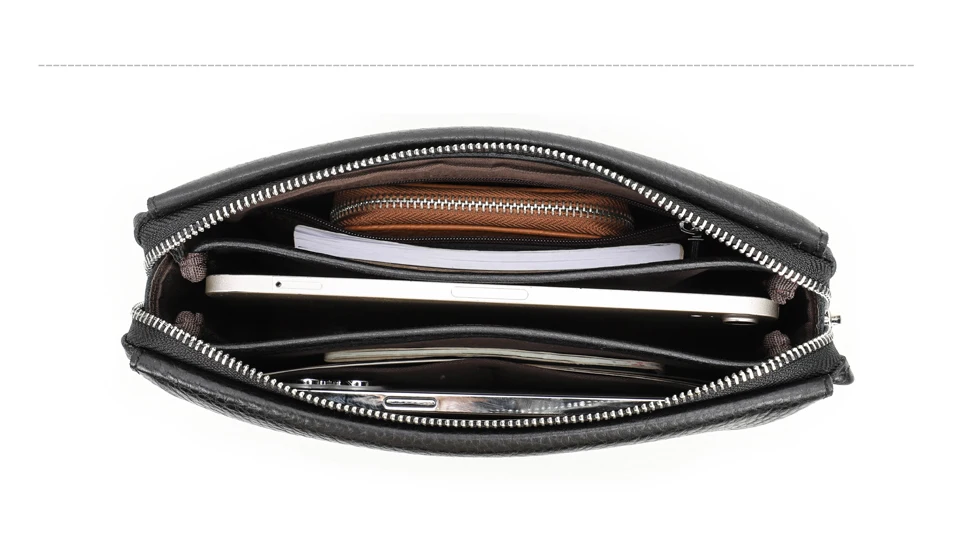 CONTACT'S Genuine Leather Clutch Bag for Men Password Design Casual Hand Wallet Bags Male Long Purse Large Capacity Engrvaing