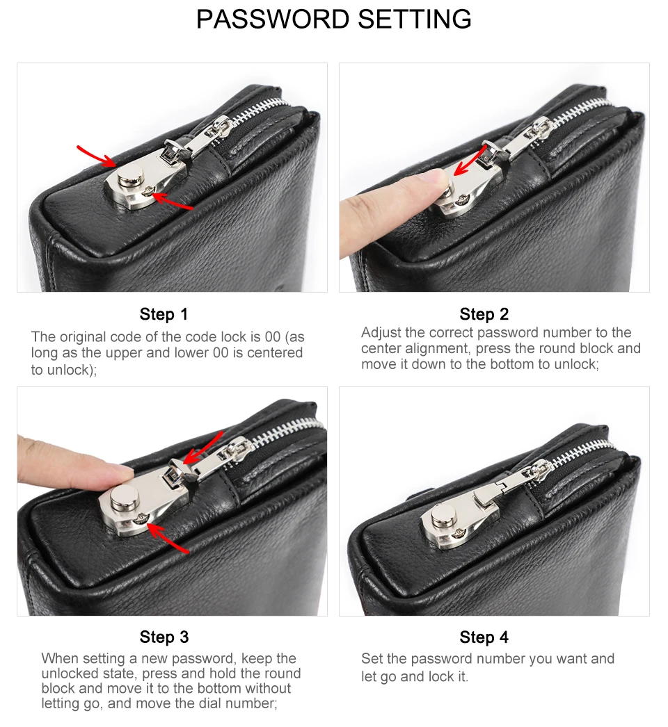CONTACT'S Genuine Leather Clutch Bag for Men Password Design Casual Hand Wallet Bags Male Long Purse Large Capacity Engrvaing