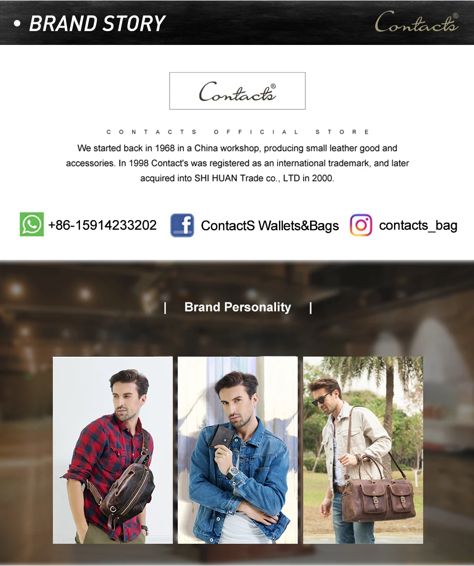 CONTACT'S Genuine Leather Clutch Bag for Men Password Design Casual Hand Wallet Bags Male Long Purse Large Capacity Engrvaing