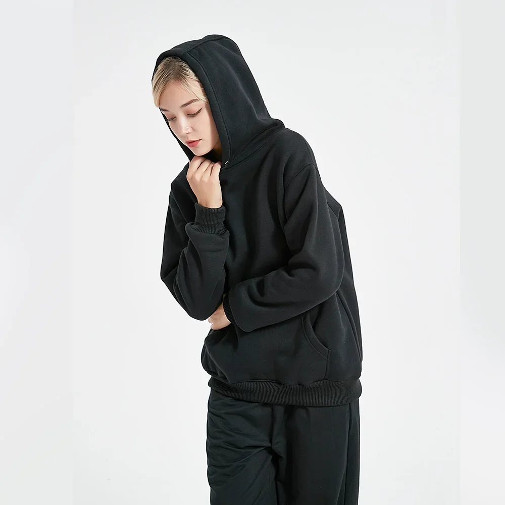 Men's Casual Hoodies Women's Fleece Warm Hoodies Spring Autumn Pullovers Fashion Black Multiple Colour Oversized Sweatshirts Top