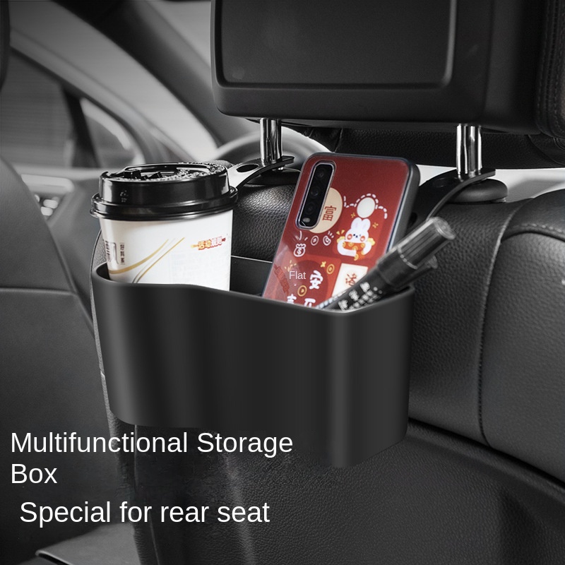 Multifunctional Car Cup Holder Car Rear Seat Cup Holder Hanging Beverage Storage Rack Car Interior Water Bottle Storage Rack