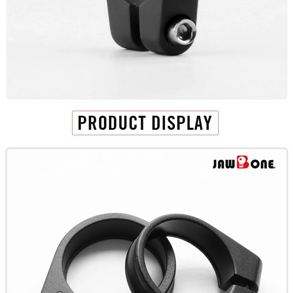 JawboneBicycle Seat Post Clamp CNC Alloy Light Saddle Seating Post for 25.4 27.2 30.9 31.6 mm Lock Bike Cycling Accessories
