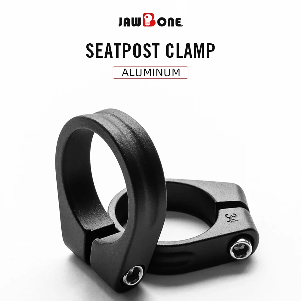 JawboneBicycle Seat Post Clamp CNC Alloy Light Saddle Seating Post for 25.4 27.2 30.9 31.6 mm Lock Bike Cycling Accessories