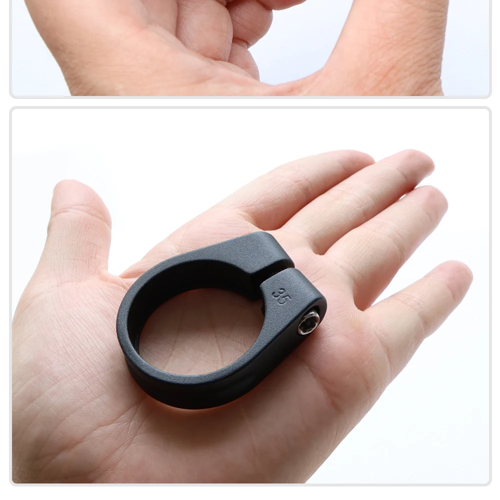 JawboneBicycle Seat Post Clamp CNC Alloy Light Saddle Seating Post for 25.4 27.2 30.9 31.6 mm Lock Bike Cycling Accessories