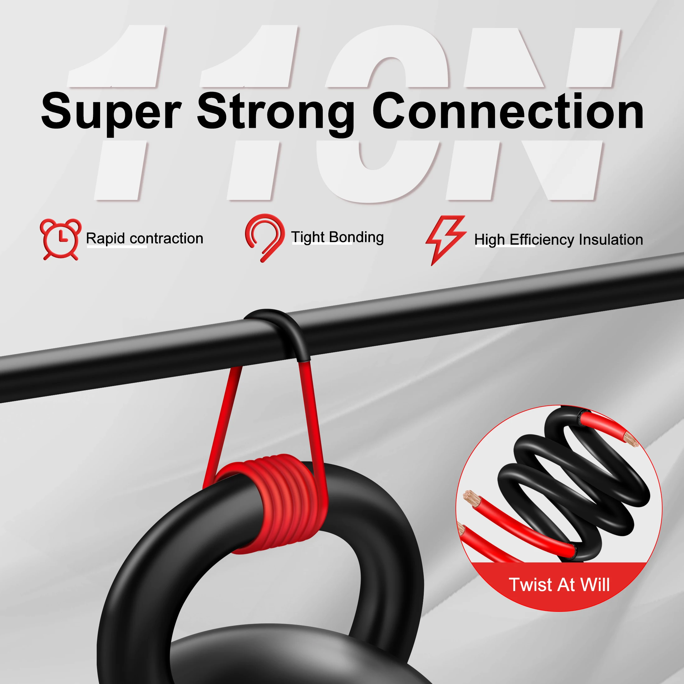 5M 3:1 Heat Shrink Tube With Glue Inside Diameter 1.6/2.4/3.2/4.8/6.4/7.9/9.5/12.7mm Adhesive Lined Sleeve Wrap