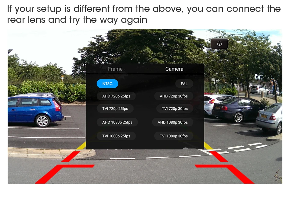 AHD 1080P Car Rear View Camera Night Vision Reversing Auto Parking IP68 Waterproof CCD Auto Backup Monitor 170 Degree HD Image