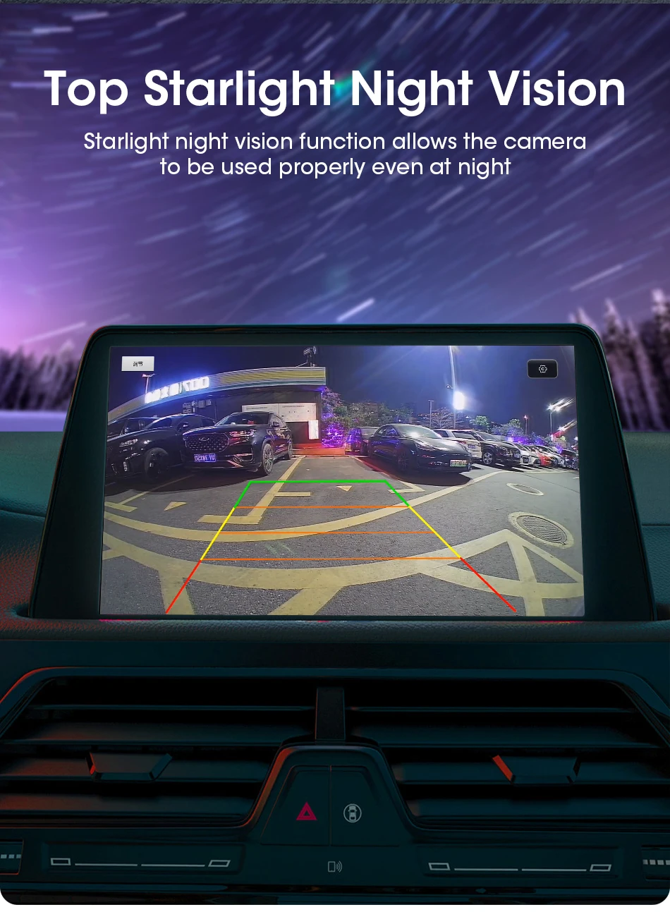 AHD 1080P Car Rear View Camera Night Vision Reversing Auto Parking IP68 Waterproof CCD Auto Backup Monitor 170 Degree HD Image