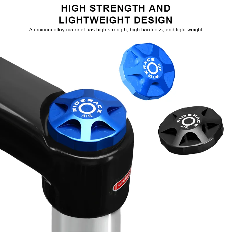Bicycle Suspension Fork Cap Parts Shoulder Cover Aluminum Alloy Bike Air Gas Fork Protector For Manitou Magura FOX DT ROCK SHOX