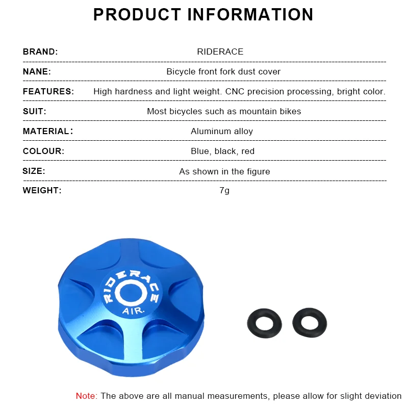 Bicycle Suspension Fork Cap Parts Shoulder Cover Aluminum Alloy Bike Air Gas Fork Protector For Manitou Magura FOX DT ROCK SHOX