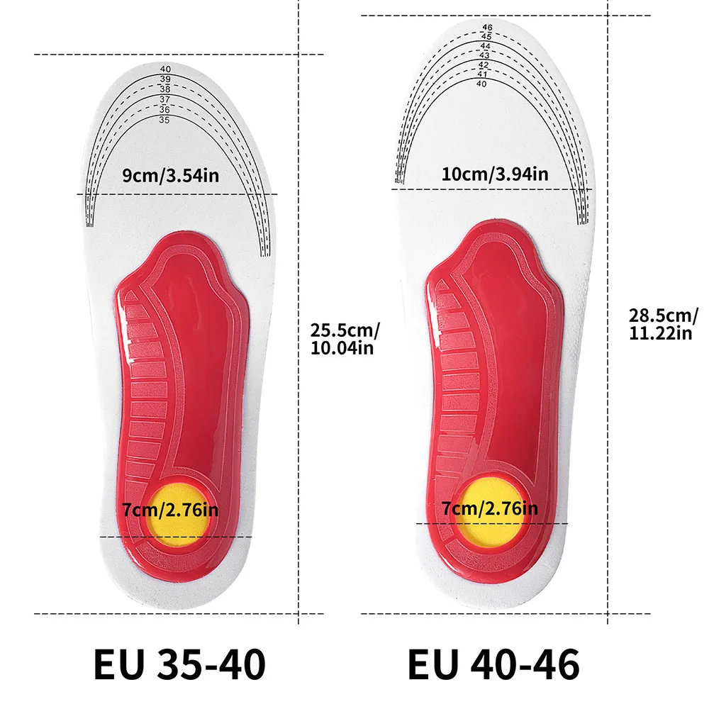 Orthotic Insole Arch Support Flatfoot Orthopedic Insoles For Feet Ease Pressure Of Air Movement Damping Cushion Padding Insole