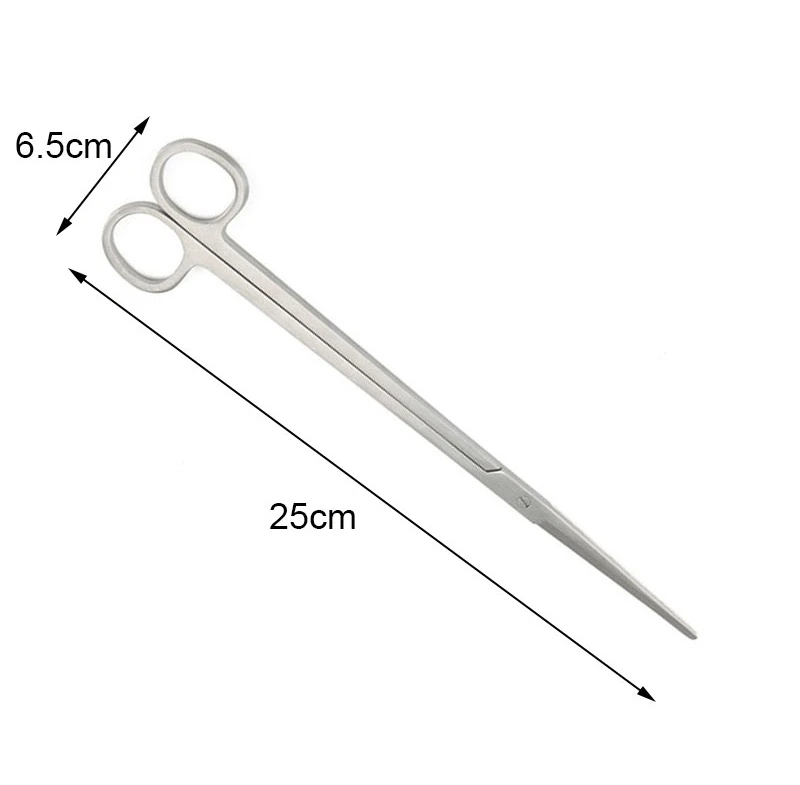 Aquarium Scissor Tools Set Wave Scissors Tweezers Plants Grass Stainless Cleaning Tools Fish Tank Shovels Aquarium Accessories