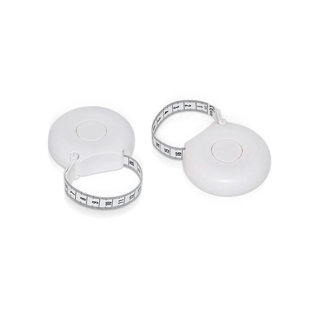 Measuring Tape 200cm/80 Inch Noise Elimination Body Waist Chest Measurement Retractable Measuring Ruler Fitness Ruler