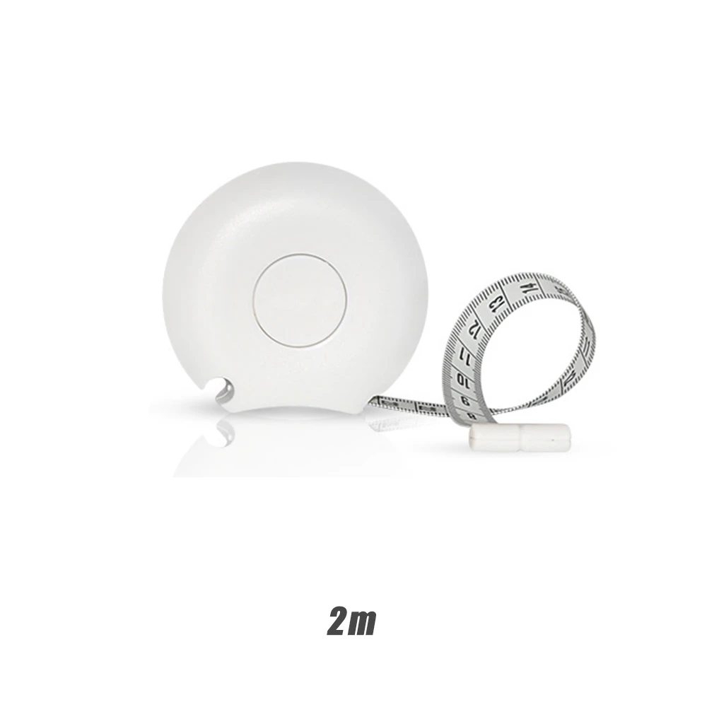Measuring Tape 200cm/80 Inch Noise Elimination Body Waist Chest Measurement Retractable Measuring Ruler Fitness Ruler