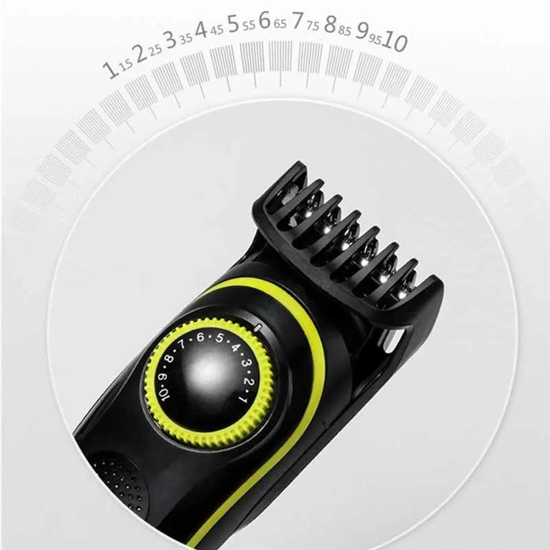 Kemei 696 Electric Hair Clipper Multifunctional Trimmer For Men Electric Shaver For Men's Razor Nose 5 In 1 Professional Trimmer