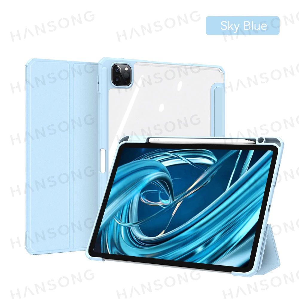 For 2025 Tablet Case iPad Air 11 in M2 M3 Pro 13/11 M4 Cover for iPad 10th 11th(A16) 10.9 Air 4/5 7/8/9th 10.2 9.7 Mini 6 7 Case