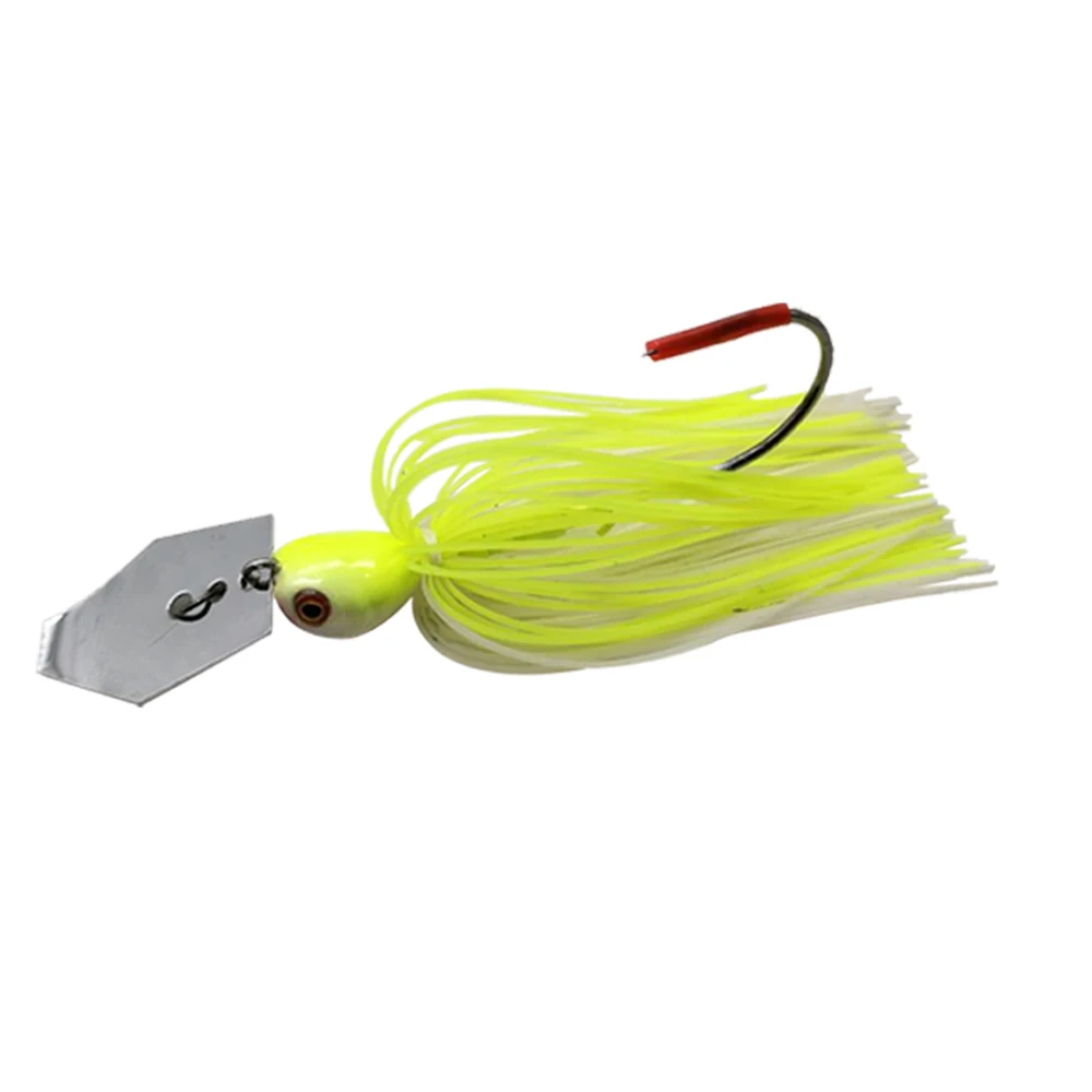 Mycena 14G/18G Fishing Lure Chatter Bait Spinner Bait Blade Jig Dancer Buzzbait Wobbler Chatterbait for Bass Pike Walleye Fish