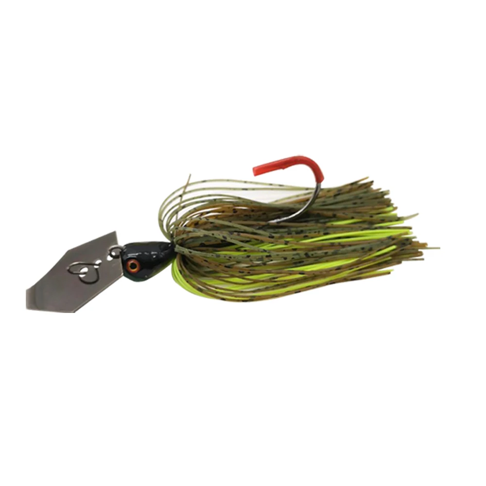 Mycena 14G/18G Fishing Lure Chatter Bait Spinner Bait Blade Jig Dancer Buzzbait Wobbler Chatterbait for Bass Pike Walleye Fish