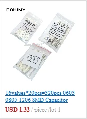 10PC X2 safety capacitor 275VAC 0.1uf 0.001uf 0.0022uf 0.0047uf 0.01uf 0.033uf 0.022uf 0.047uf 0.068uf 0.1uf 0.15uf 1uf 0.68UF