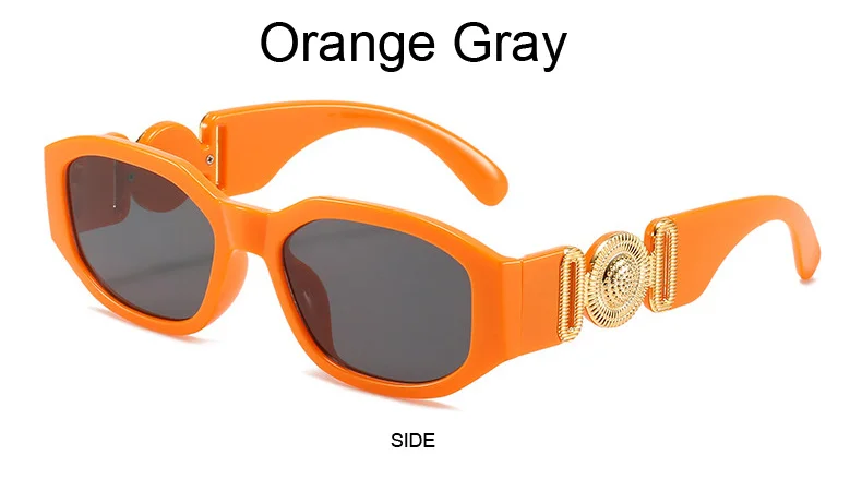 Vintage Polygon Sunglasses Woman Fashion Brand Small Frame Sun Glasses Female Personality Candy Colors Retro Designer Shades