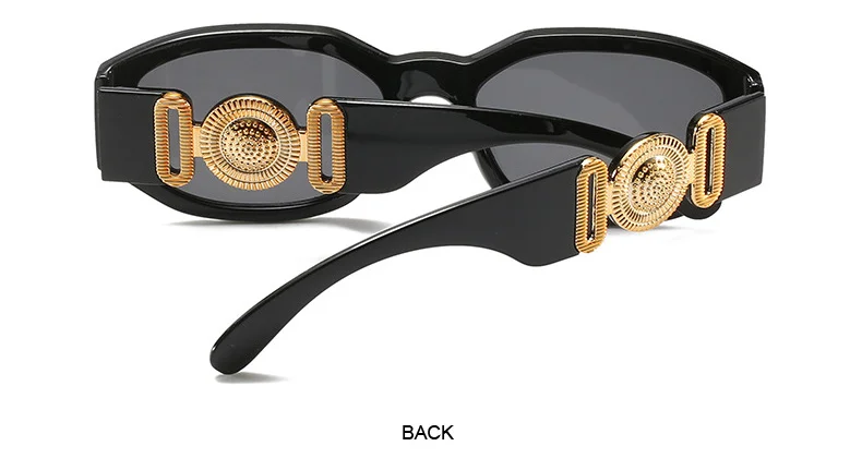 Vintage Polygon Sunglasses Woman Fashion Brand Small Frame Sun Glasses Female Personality Candy Colors Retro Designer Shades