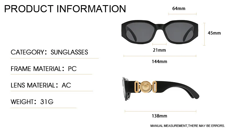 Vintage Polygon Sunglasses Woman Fashion Brand Small Frame Sun Glasses Female Personality Candy Colors Retro Designer Shades