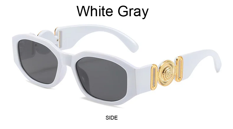Vintage Polygon Sunglasses Woman Fashion Brand Small Frame Sun Glasses Female Personality Candy Colors Retro Designer Shades