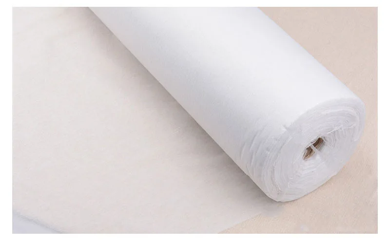 5 meters/lot (5.4 yards)*1meter(1.09yard) Lightweight Non-Woven Fusible Interlining Fabric Apparel Sewing DIY Accessory 30g/m