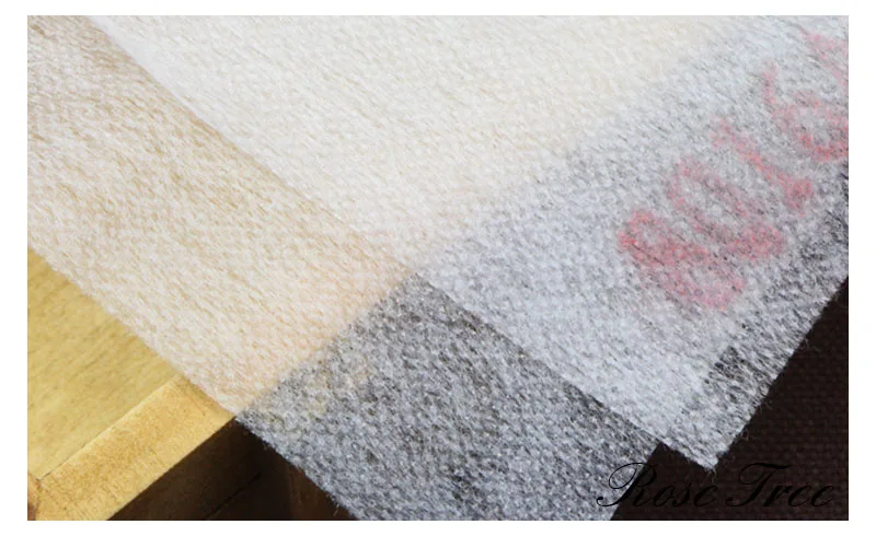 5 meters/lot (5.4 yards)*1meter(1.09yard) Lightweight Non-Woven Fusible Interlining Fabric Apparel Sewing DIY Accessory 30g/m