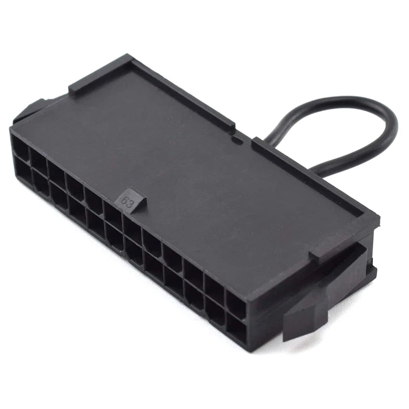 ATX Power Supply 24Pin Jumper Bridge Tool PSU Test Starter Power Reset Without No Need Plug into the Motherboard