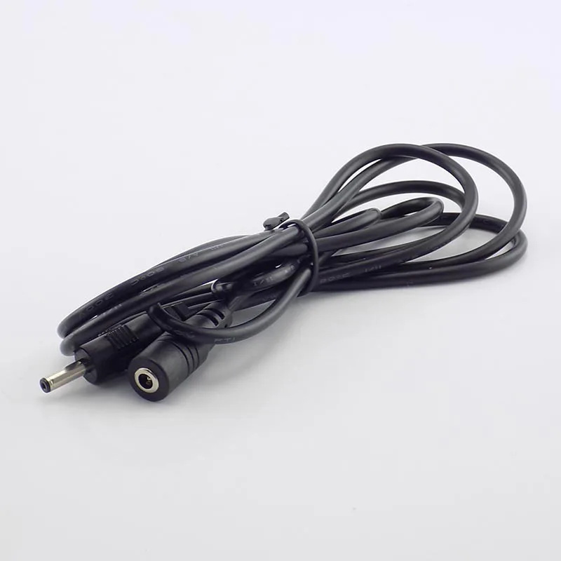 1/3/5M DC Male Female 5V 12V 24V Power Supply Cable Extension Cord Adapter 3.5mmx1.35mm Connector for CCTV Security Camera