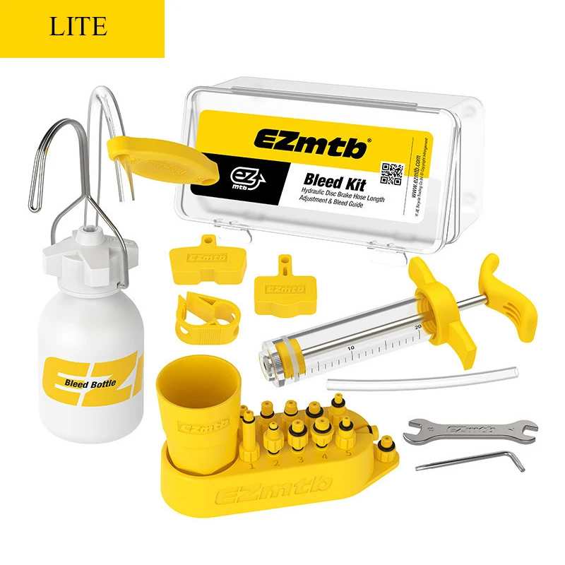 Bicycle Hydraulic Disc Brake Oil Bleed Kit Tools Ezmtb 2022 PRO For SHIMANO, SRAM, Avid, MAGURA 2021 Road MTB Bike Repair Tool