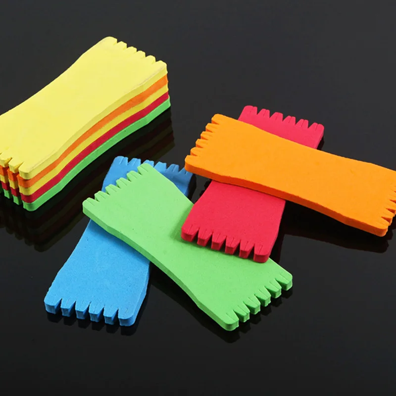 5 or 10 Pcs Fishing Line Strand Board EVA Foam Wrap Wire Board Fishing Line Storage Winding Board Tie Hooks Accessories Tackle