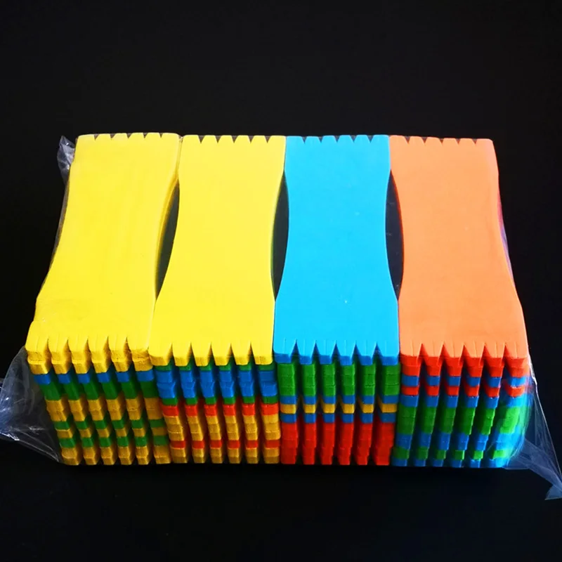 5 or 10 Pcs Fishing Line Strand Board EVA Foam Wrap Wire Board Fishing Line Storage Winding Board Tie Hooks Accessories Tackle