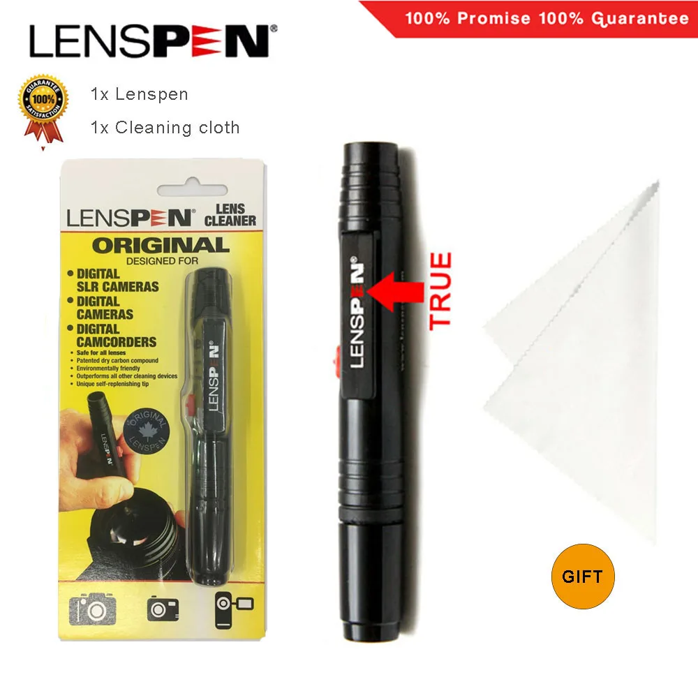 K&F Concept Lens Cleaning Pen with Retractable Soft Brush for DSLR Cameras and Sensitive Electronics Optics Cleaning Tool