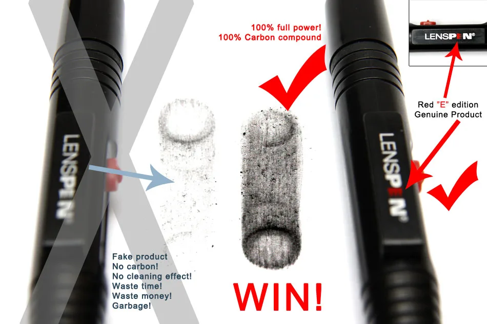 K&F Concept Lens Cleaning Pen with Retractable Soft Brush for DSLR Cameras and Sensitive Electronics Optics Cleaning Tool