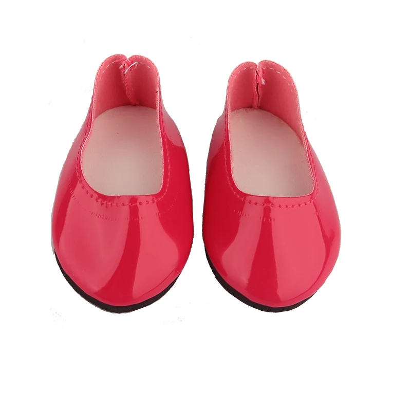 7cm Cheap Simple Doll Shoes Clothes Handmade Boots For 18 Inch American&43Cm Baby New Born Doll Accessories For OG Girl Toy Gift