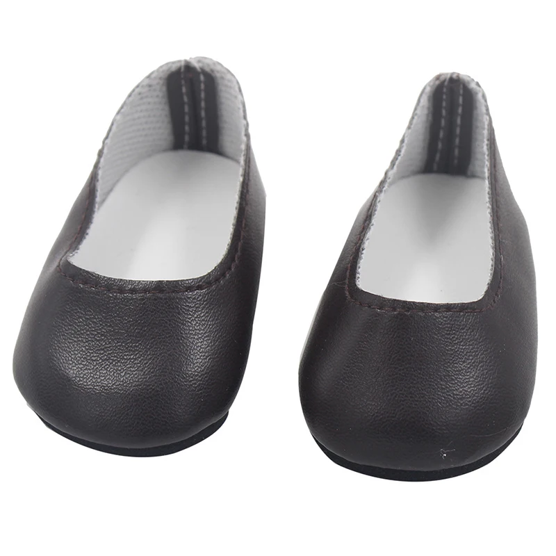 7cm Cheap Simple Doll Shoes Clothes Handmade Boots For 18 Inch American&43Cm Baby New Born Doll Accessories For OG Girl Toy Gift