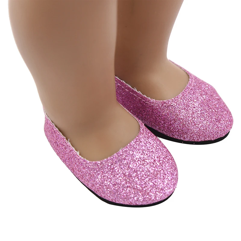 7cm Cheap Simple Doll Shoes Clothes Handmade Boots For 18 Inch American&43Cm Baby New Born Doll Accessories For OG Girl Toy Gift