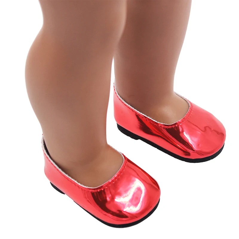 7cm Cheap Simple Doll Shoes Clothes Handmade Boots For 18 Inch American&43Cm Baby New Born Doll Accessories For OG Girl Toy Gift