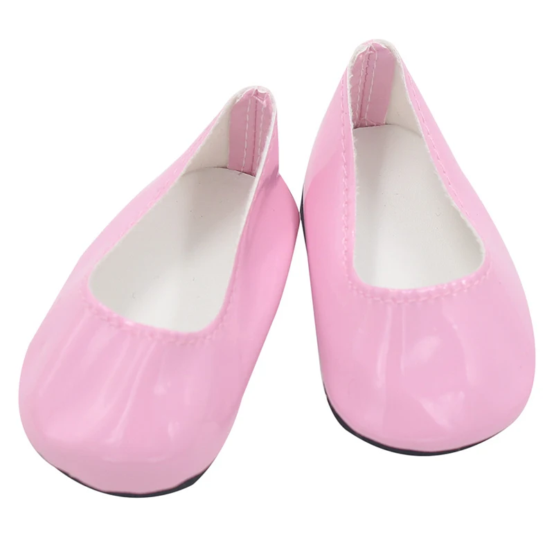 7cm Cheap Simple Doll Shoes Clothes Handmade Boots For 18 Inch American&43Cm Baby New Born Doll Accessories For OG Girl Toy Gift