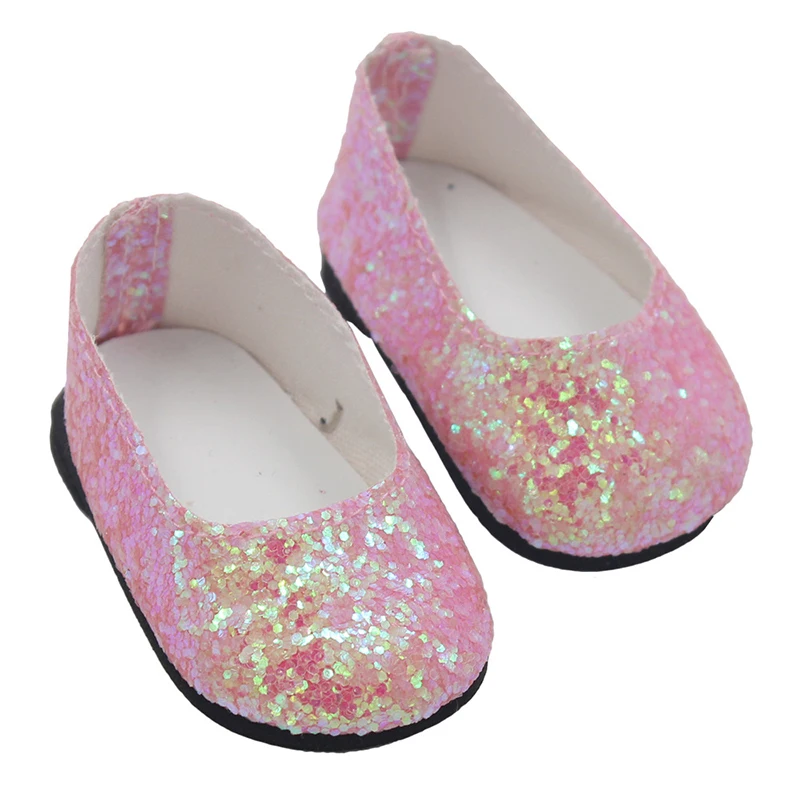 7cm Cheap Simple Doll Shoes Clothes Handmade Boots For 18 Inch American&43Cm Baby New Born Doll Accessories For OG Girl Toy Gift