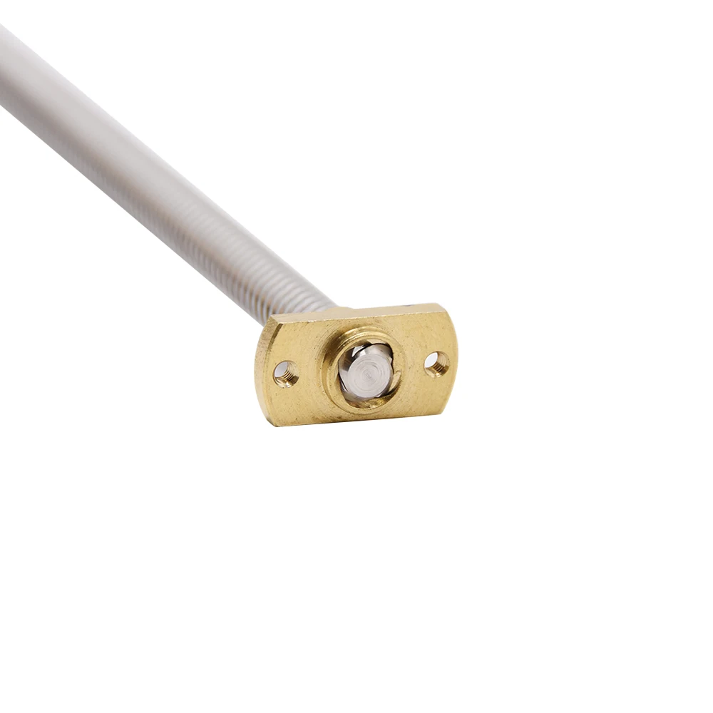 T8*8 Ender 3 Lead Screw Z axis Rod +Brass Nuts Lead 8MM 365/399/400MM for Ender-3 Ender-3 V2 Ender 6 CR-10S CR-10 V2 CR-6 SE I3