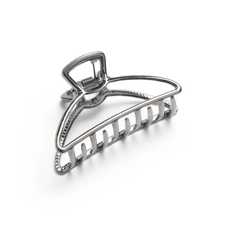 New Geometry Metal Hollow Hair Claw for Women Girls Hair Claw Vintage Hairpin Headband Crab Hair Clip Fashion Hair Accessories