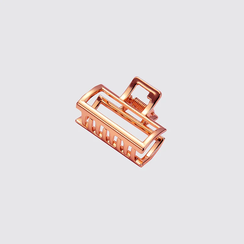 New Geometry Metal Hollow Hair Claw for Women Girls Hair Claw Vintage Hairpin Headband Crab Hair Clip Fashion Hair Accessories
